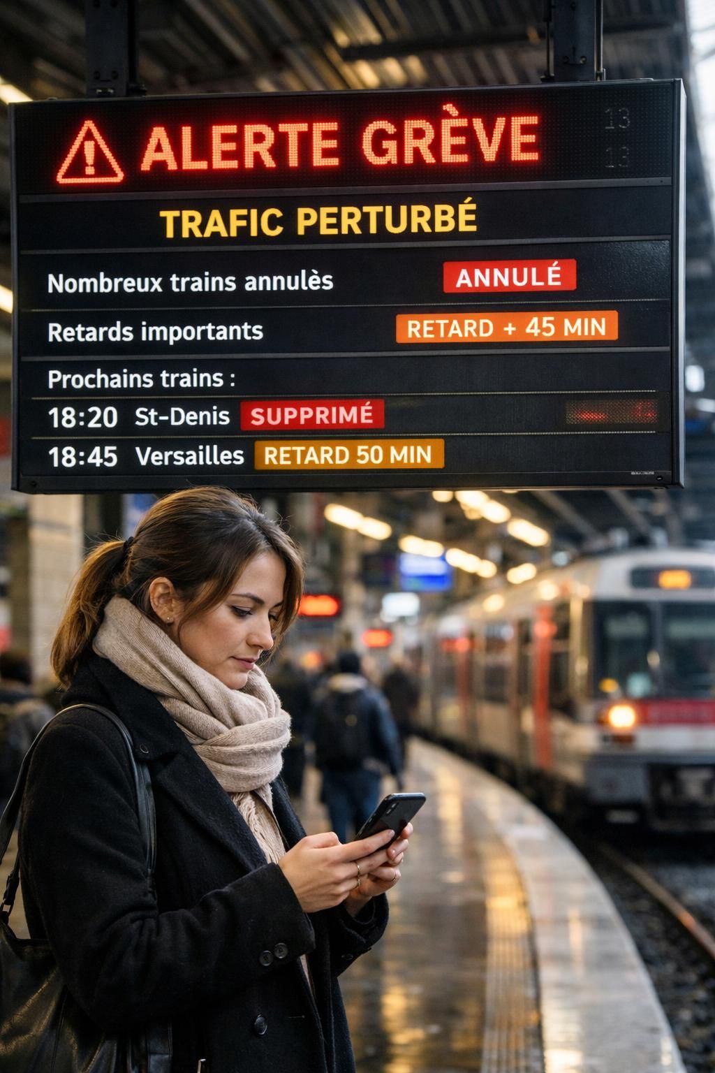 découvrez comment vérifier si votre trajet sera impacté par la grève de demain et préparez vos déplacements en conséquence.