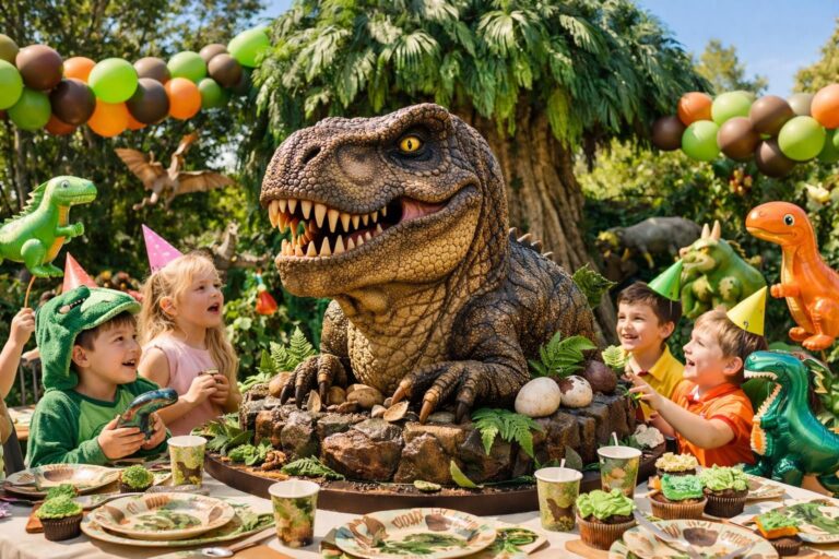 Anniversaire dinosaure : l&rsquo;idée originale qui va impressionner tous les autres parents