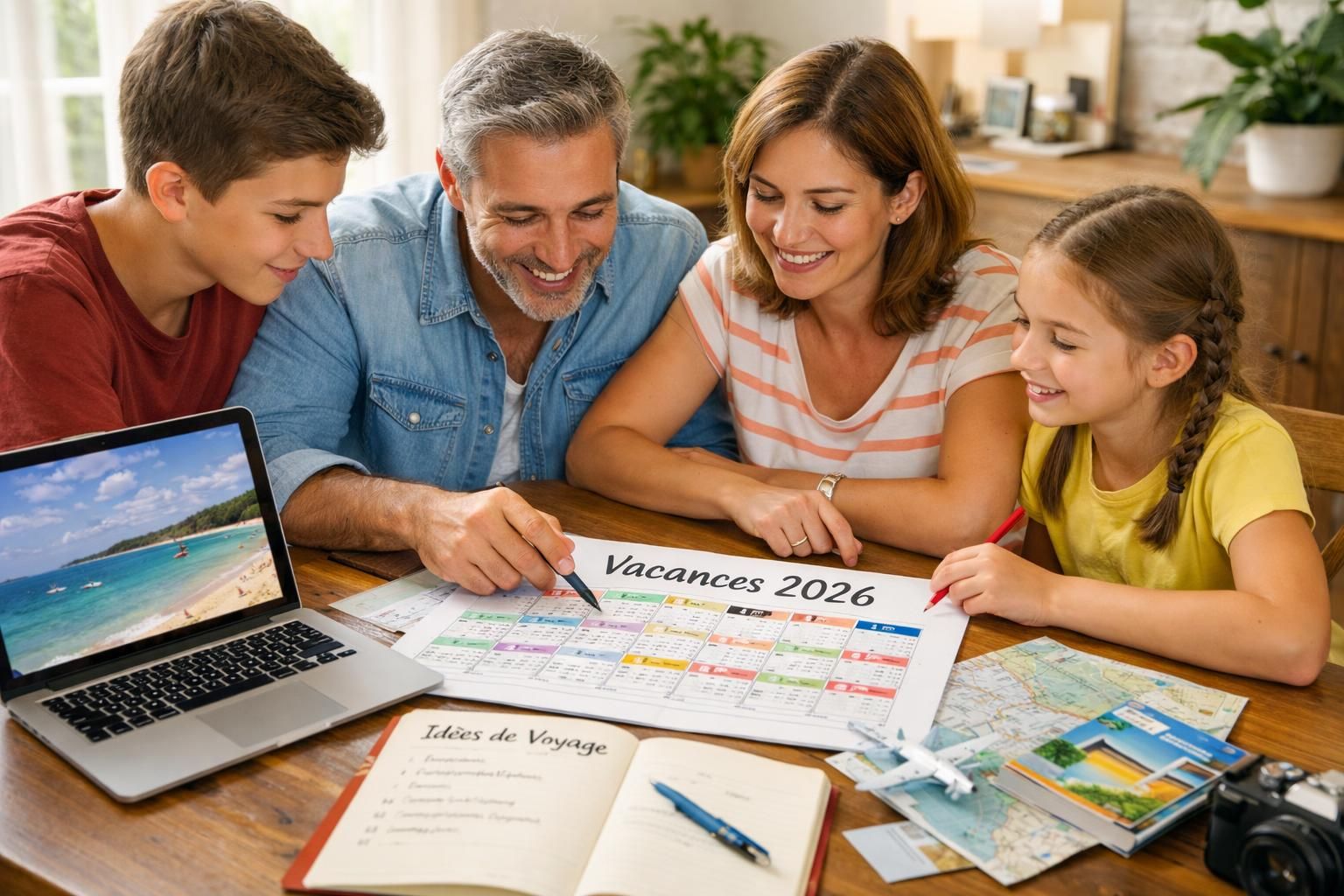 découvrez le calendrier scolaire 2026 et profitez de notre astuce pour organiser intelligemment vos vacances. planifiez vos congés en optimisant chaque période pour un équilibre parfait entre travail et détente.