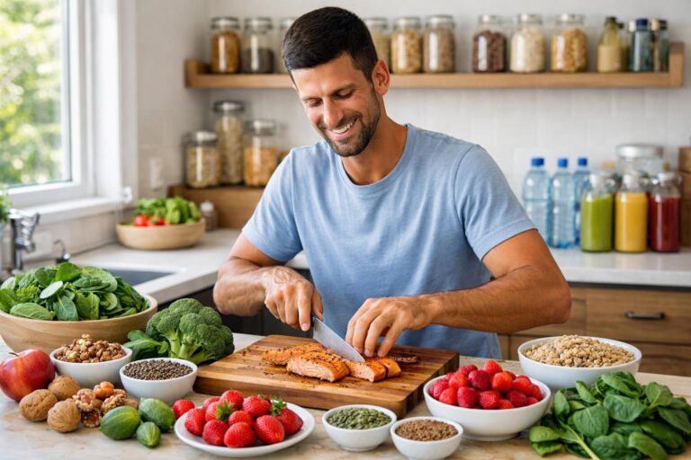 Le secret de la longévité de Djokovic : son régime alimentaire incroyable enfin détaillé
