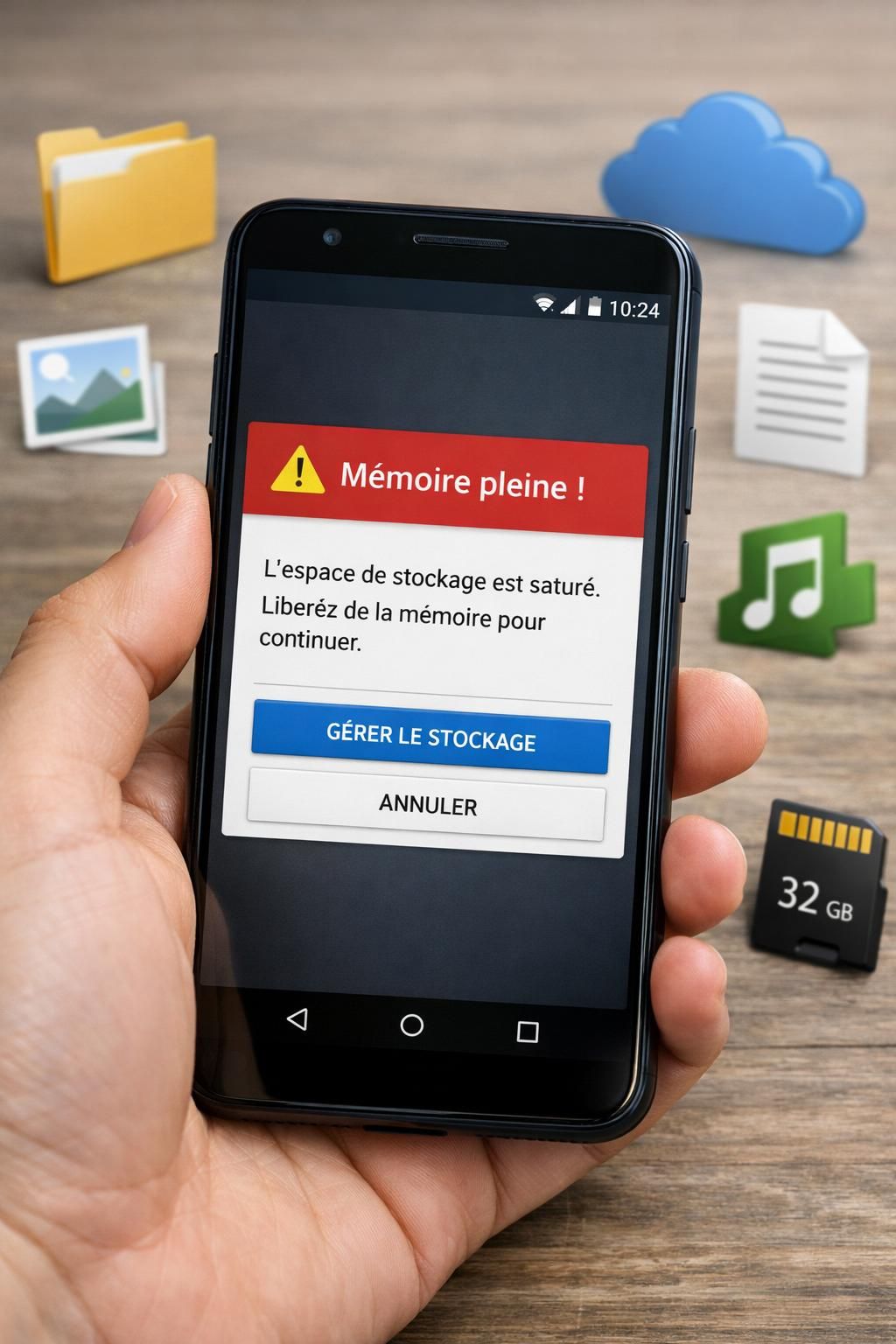 découvrez une astuce simple et rapide pour libérer de la mémoire pleine sur android et récupérer des gigaoctets en un seul clic. optimisez votre smartphone facilement !