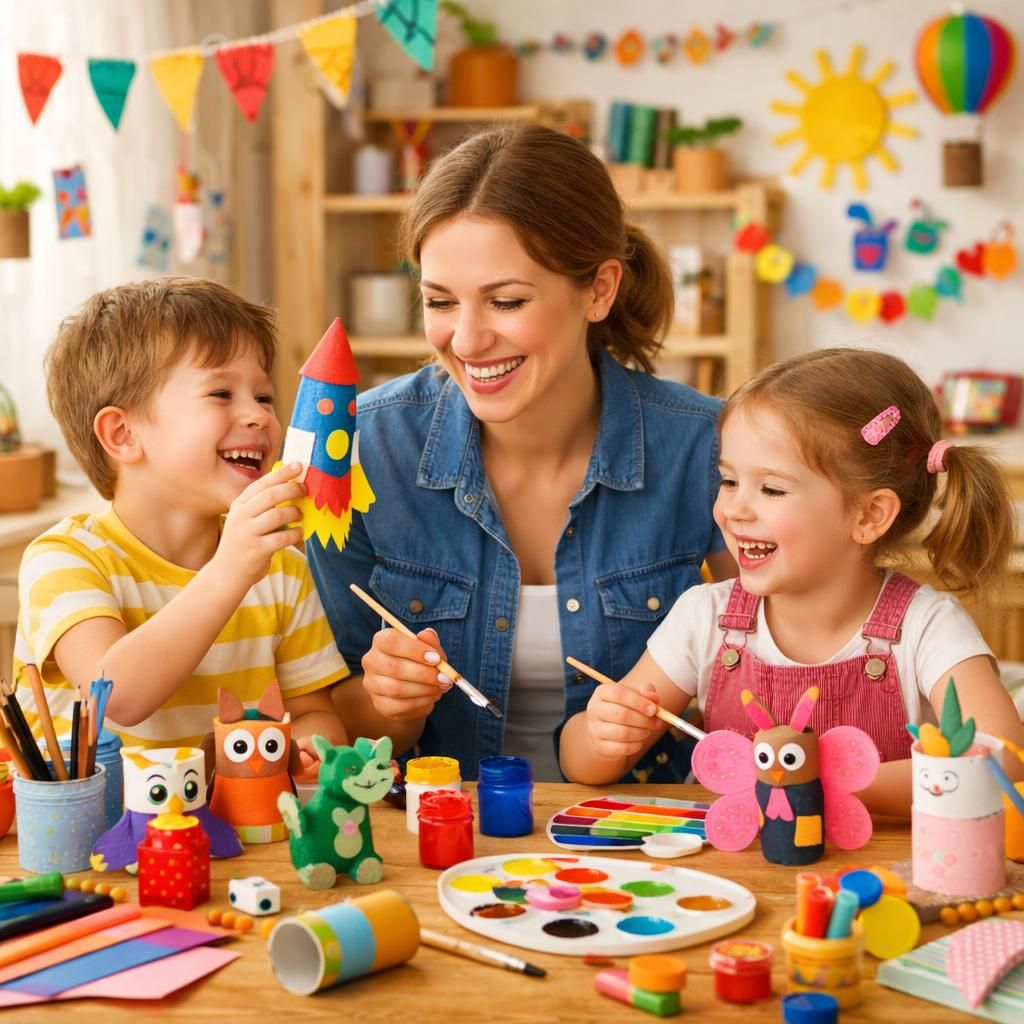 découvrez une idée créative et ludique pour transformer vos rouleaux de papier toilette en jeux amusants qui captiveront vos enfants tout en recyclant intelligemment.