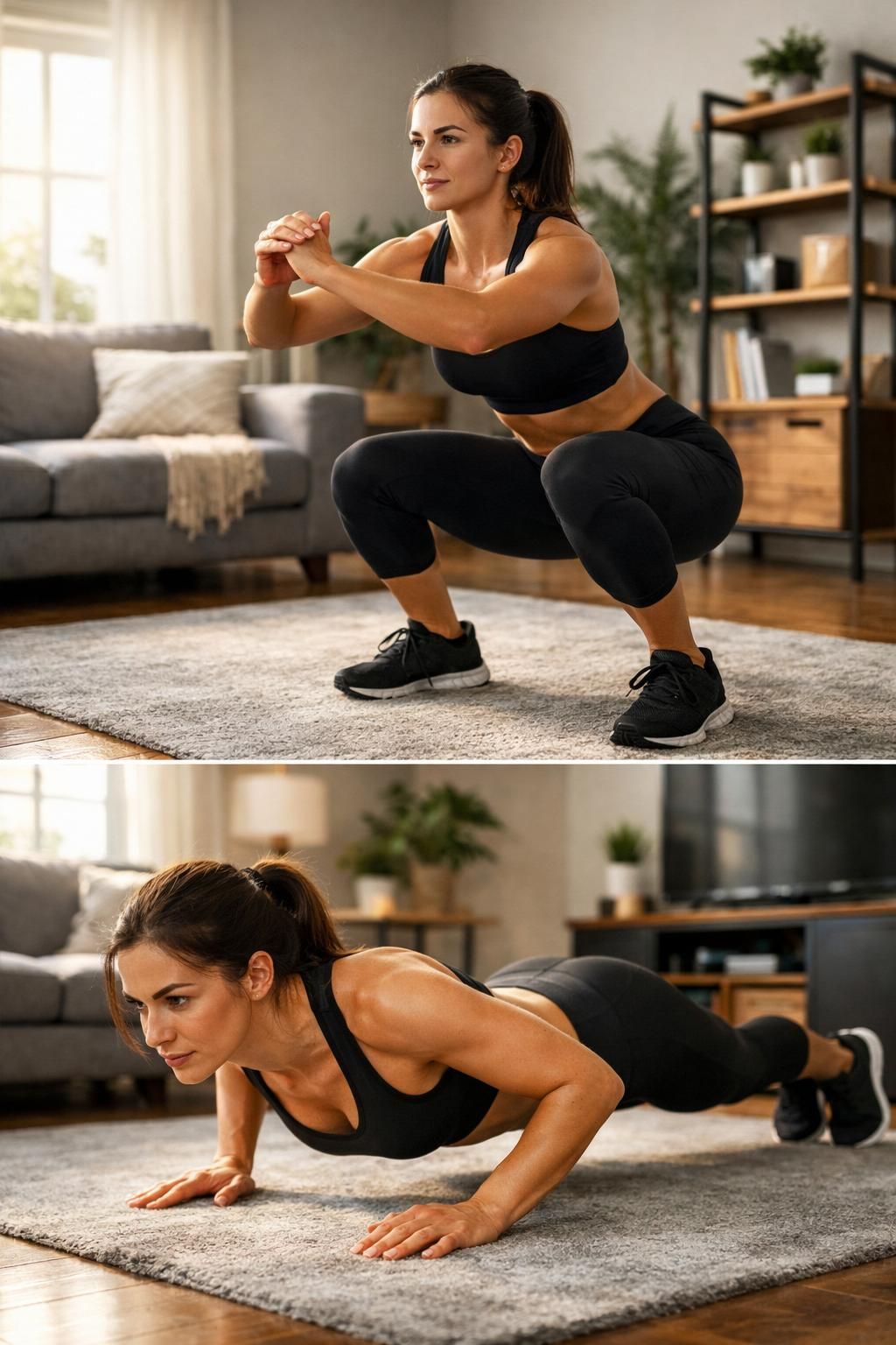 pas de salle de sport ? découvrez ce programme maison efficace pour sculpter un corps d'athlète en seulement 4 semaines, sans matériel.