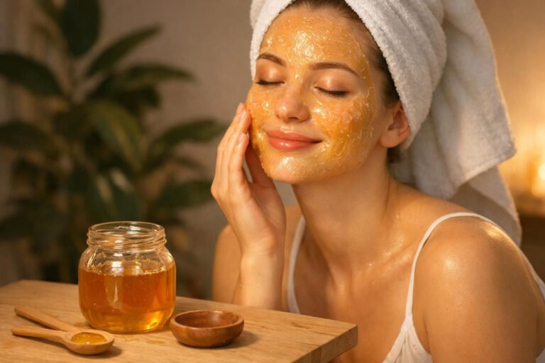 Peau de bébé en une nuit grâce à ce masque maison au miel