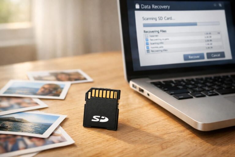 Photos supprimées par erreur ? découvrez comment récupérer facilement votre carte sd