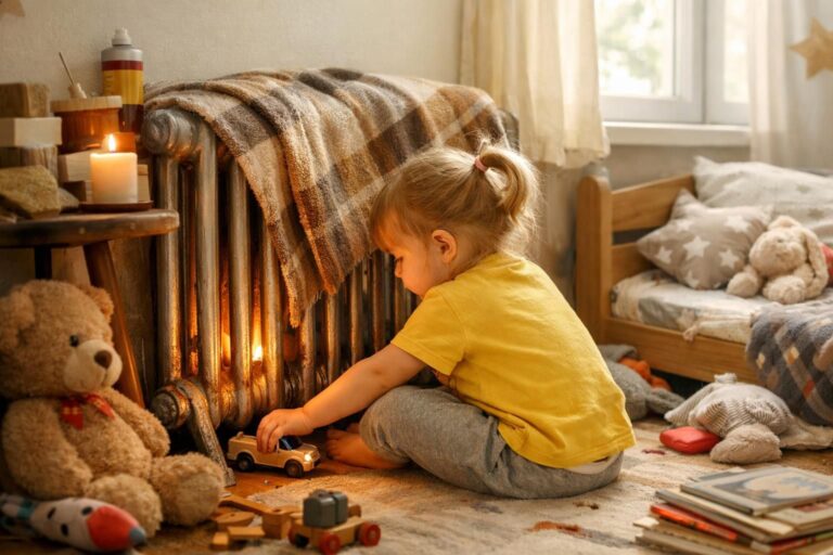 Radiateur dans la chambre d&rsquo;enfant : l&rsquo;erreur dangereuse que font trop de parents et comment l&rsquo;éviter