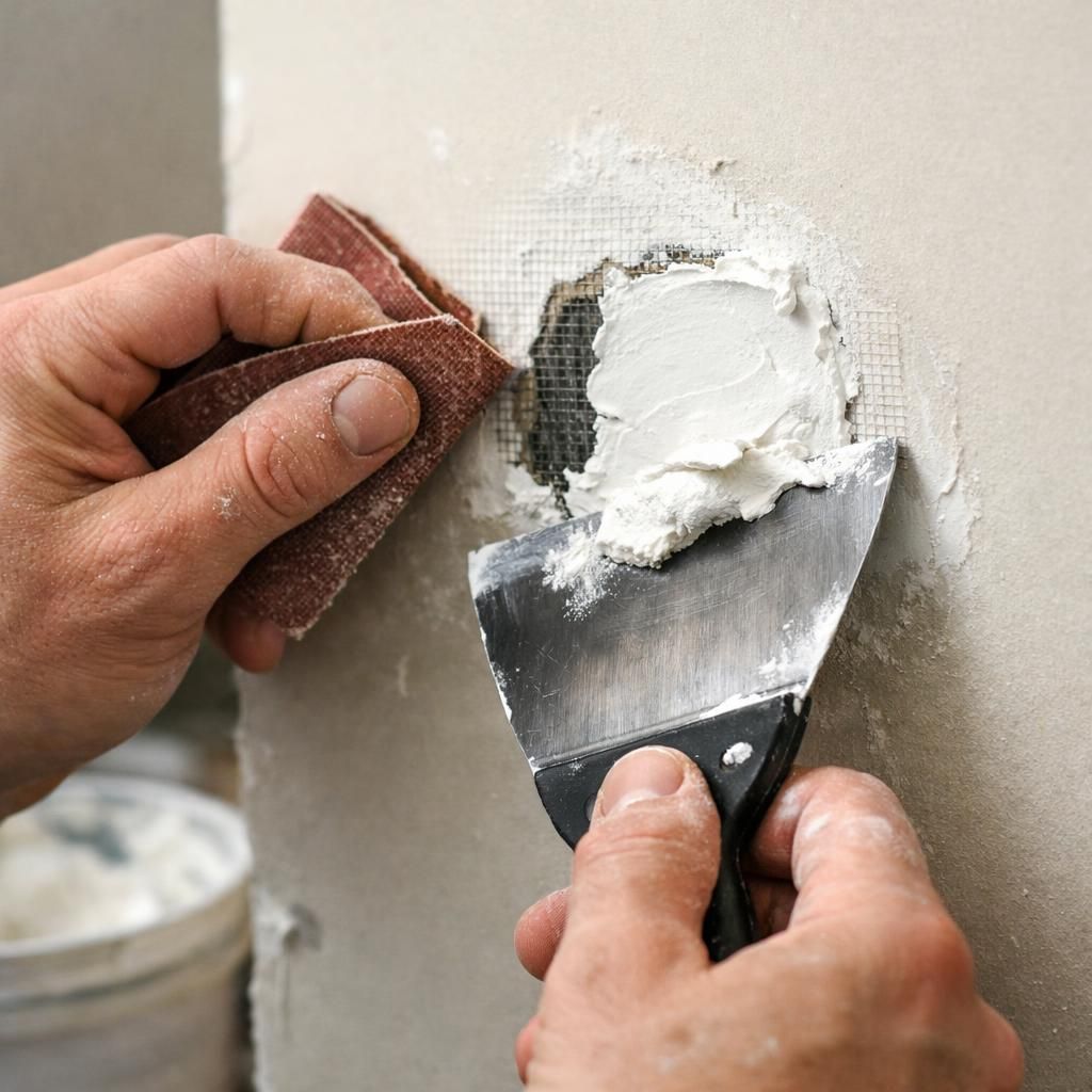 découvrez une astuce simple et efficace pour réparer un trou dans le placo en seulement 5 minutes, comme un véritable professionnel.